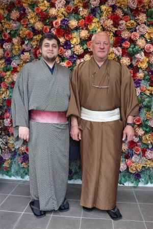 男性着物
