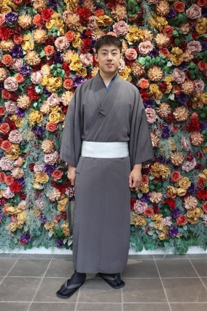 男性着物