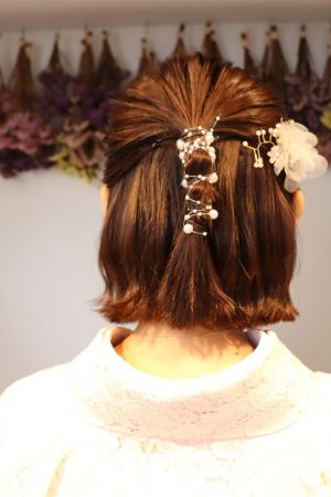 フリーチョイスヘアセット