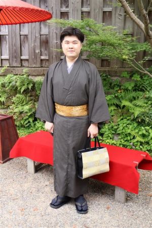 男性着物