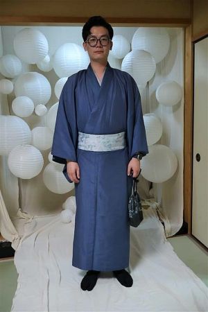 男性着物