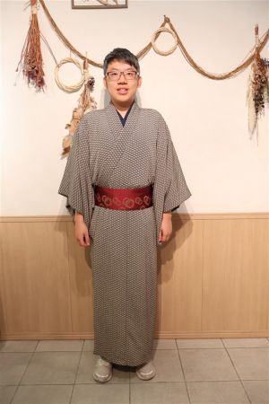 男性着物