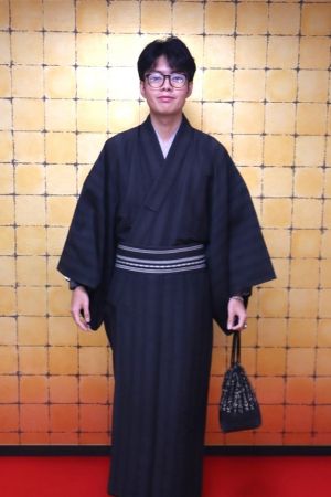 男性着物