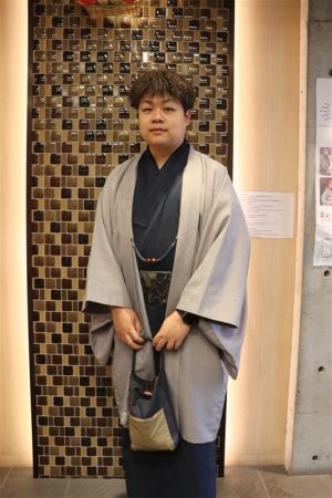 男性着物