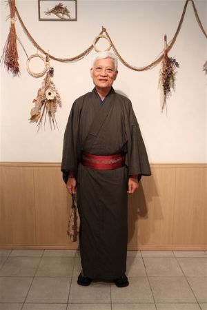 男性着物