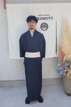 男性着物