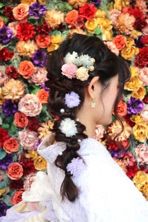 フリーチョイスヘアセット