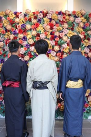 男性着物