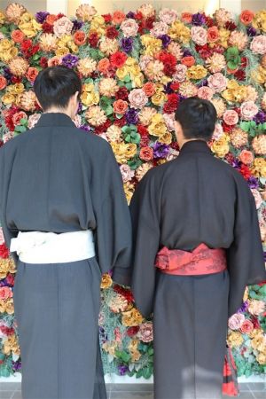 男性着物