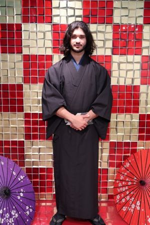 男性着物