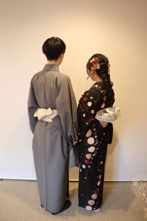 男性着物