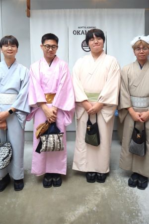 男性着物
