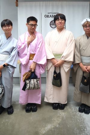男性着物