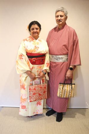 男性着物
