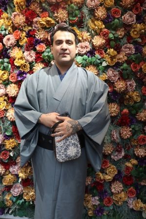 男性着物