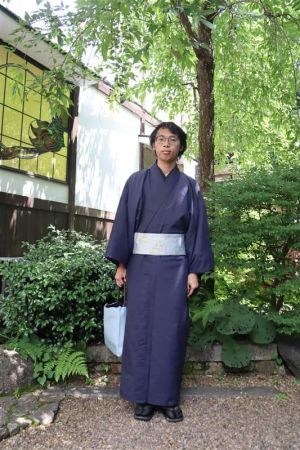 男性着物