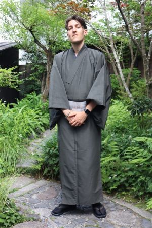 男性着物