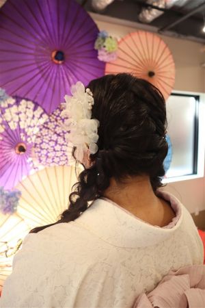 フリーチョイスヘアセット