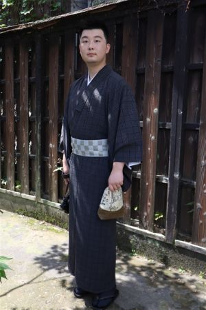 男性着物