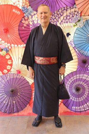 男性着物