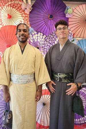 男性着物