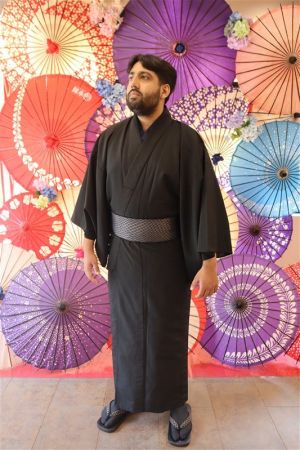 男性着物