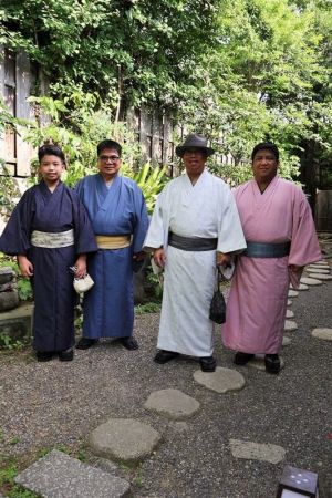 男性着物