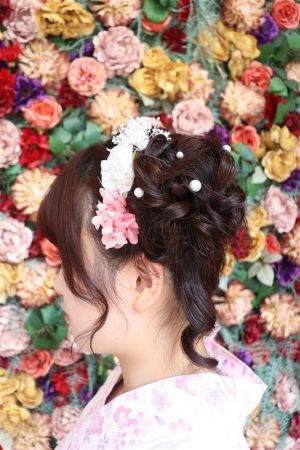 フリーチョイスヘアセット