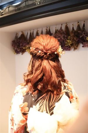 フリーチョイスヘアセット