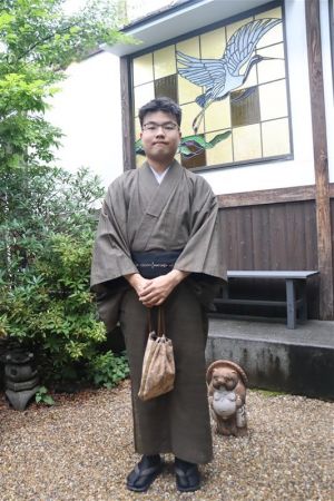 男性着物