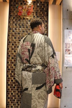 男性着物