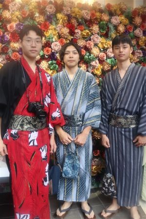 男性浴衣