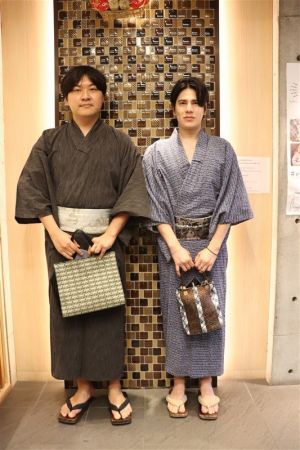 男性浴衣