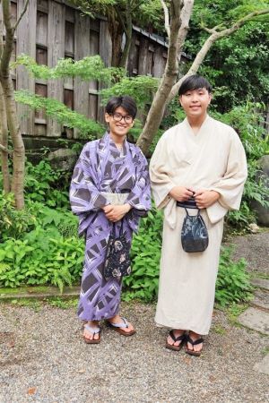 男性浴衣