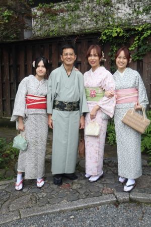男性着物