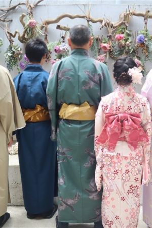 男性着物
