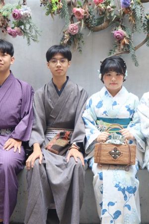 男性着物