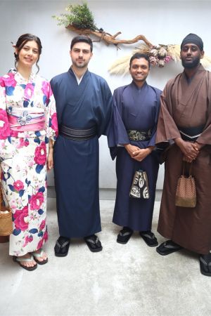 男性着物
