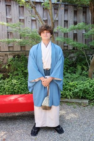 男性着物