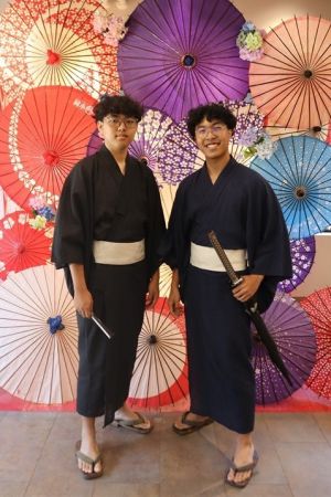 男性浴衣