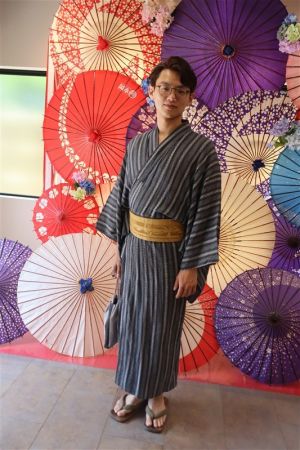 男性浴衣