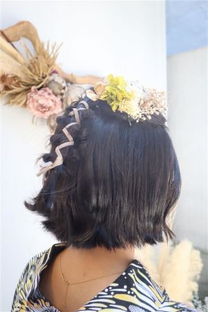 フリーチョイスヘアセット