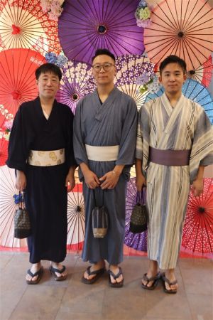 男性浴衣