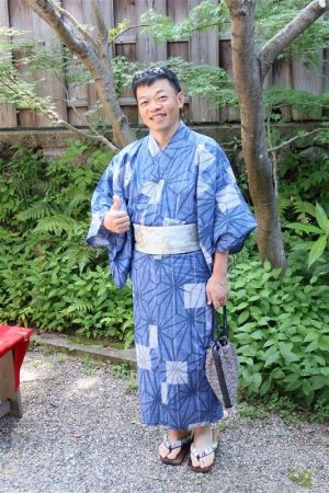 男性浴衣