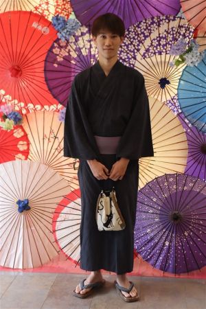 男性浴衣