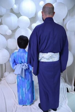 男性着物