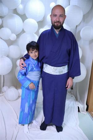 男性着物