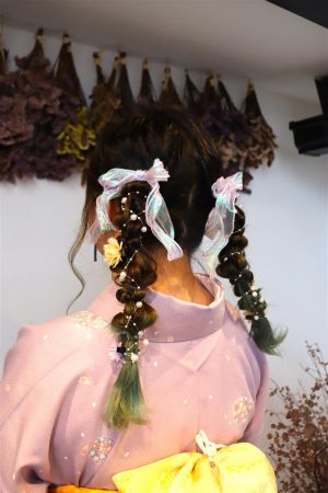 フリーチョイスヘアセット