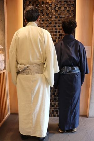 男性着物