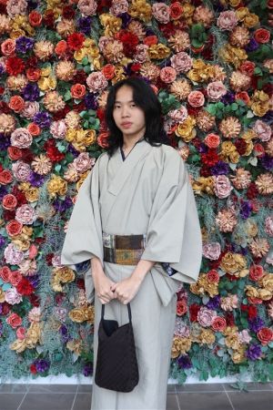 男性着物